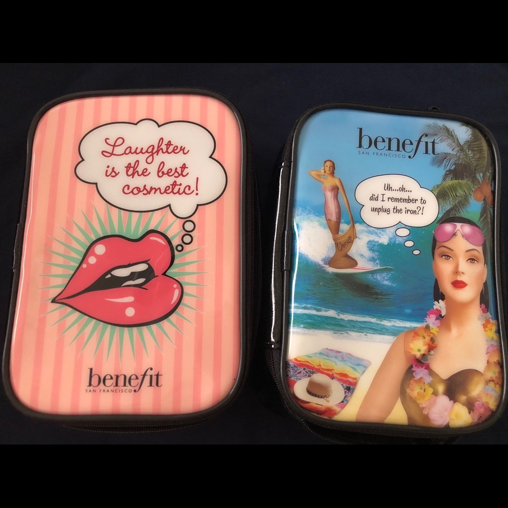 Two New glossy Benefit bags! 😍